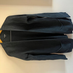 Express | Black Knit Open Front Cardigan